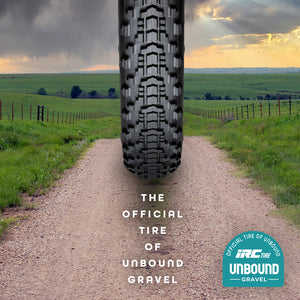 IRC is the official tire of unbound gravel